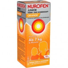 NUROFEN Junior Fieber-u.Schmerzsaft Oran.40 mg/ml 100 ml