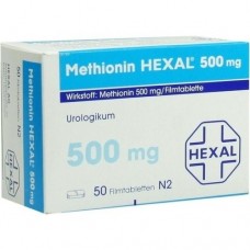 METHIONIN HEXAL 500 mg Filmtabletten 50 St