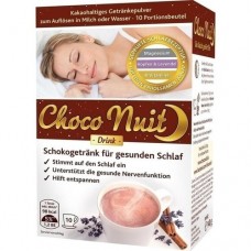 CHOCO Nuit Gute-Nacht-Schokogetränk Pulver 10 St