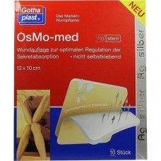 OSMO MED AG Wundauflage steril 10x12cm 10 St