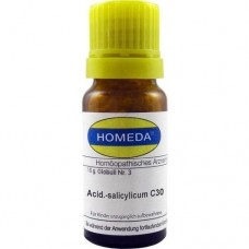 HOMEDA Acidum salicylicum C 30 Globuli 10 g