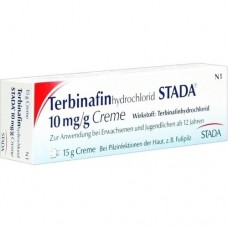 TERBINAFIN HYDROCHLOR.STADA 10mg/g Creme 15 g