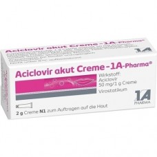 ACICLOVIR akut Creme 1A Pharma 2 g