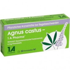 AGNUS CASTUS 1A Pharma Filmtabletten 30 St