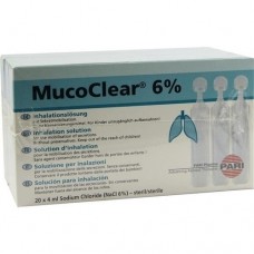 MUCOCLEAR 6% NaCl Inhalationslösung 60X4 ml