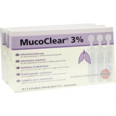 MUCOCLEAR 3% NaCl Inhalationslösung 60X4 ml