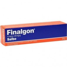 FINALGON 4 mg/g + 25 mg/g Salbe 20 g