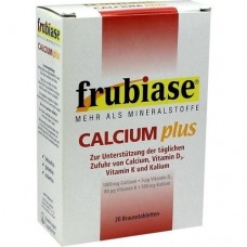 FRUBIASE CALCIUM+Vitamin D Brausetabletten 20 St