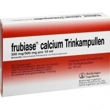 FRUBIASE CALCIUM T Trinkampullen 20 St