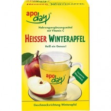 APODAY heißer Winterapfel Vitamin C Pulver 10X10 g
