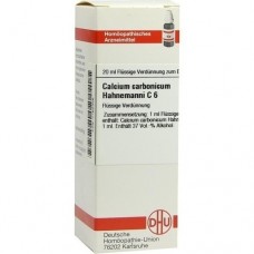 CALCIUM CARBONICUM Hahnemanni C 6 Dilution 20 ml