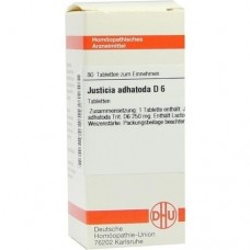 JUSTICIA adhatoda D 6 Tabletten 80 St