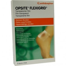 OPSITE Flexigrid transp.Wundverb.6x7cm steril 5 St