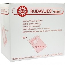 RUDAVLIES-steril Verbandpflaster 6x10 cm 50 St