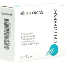 CELLUFRESH Augentropfen 3X10 ml