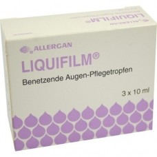 LIQUIFILM Benetzende Augen Pflegetropfen 3X10 ml