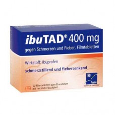 IBUTAD 400 mg gegen Schmerzen und Fieber Filmtabl. 50 St