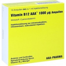 VITAMIN B12 AAA 1.000 μg Ampullen 10X1 ml
