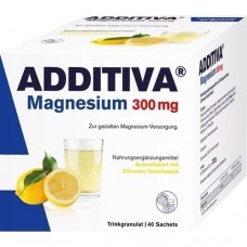 ADDITIVA Magnesium 300 mg N Pulver 40 St