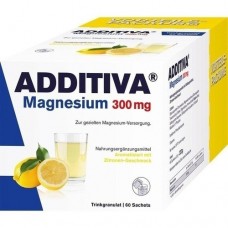 ADDITIVA Magnesium 300 mg N Pulver 60 St
