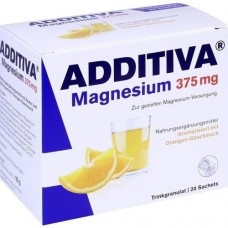 ADDITIVA Magnesium 375 mg Granulat Orange 20 St
