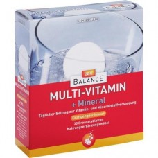 GEHE BALANCE Multivitamin+Mineral Brausetabletten 3X10 St