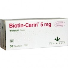 BIOTIN-CARIN 5 mg Tabletten 50 St