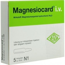 MAGNESIOCARD i.v. Injektionslösung 5X10 ml