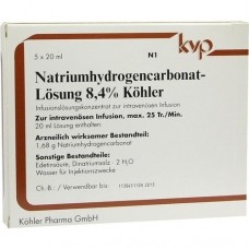 NATRIUM HYDROGENCARBONAT 8,4% 5X20 ml
