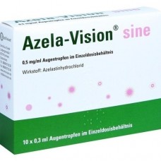 AZELA-Vision sine 0,5 mg/ml Augentr.i.Einzeldosis. 10X0.3 ml