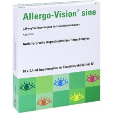 ALLERGO-VISION sine 0,25 mg/ml AT im Einzeldo.beh. 10X0.4 ml