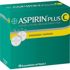 ASPIRIN plus C Brausetabletten 40 St