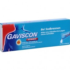 GAVISCON Advance Pfefferminz Suspension 4X10 ml
