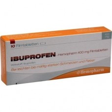 IBUPROFEN Hemopharm 400 mg Filmtabletten 10 St